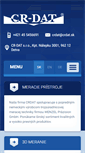 Mobile Screenshot of crdat.sk